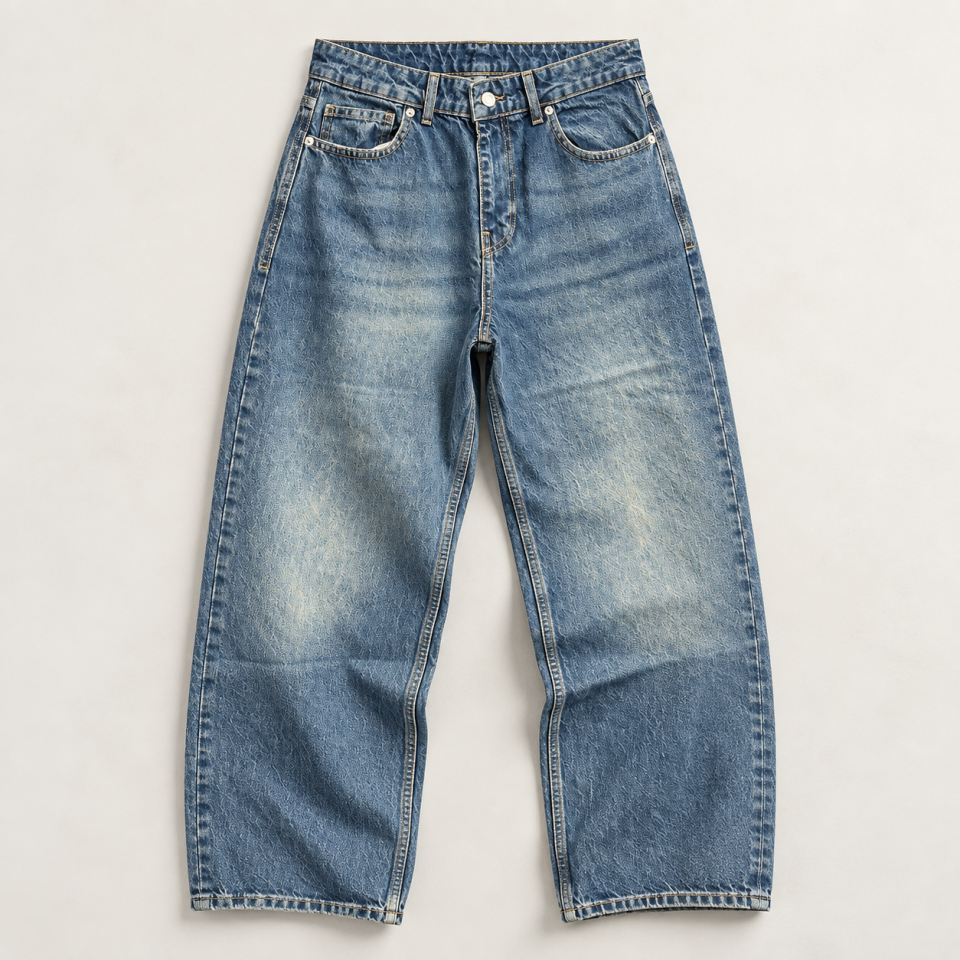 Baggy Kalıp Rahat Kesim Jean